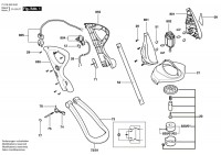 Bosch F 016 600 203 Trimlite 23Se Lawn Edge Trimmer 230 V / Eu Spare Parts